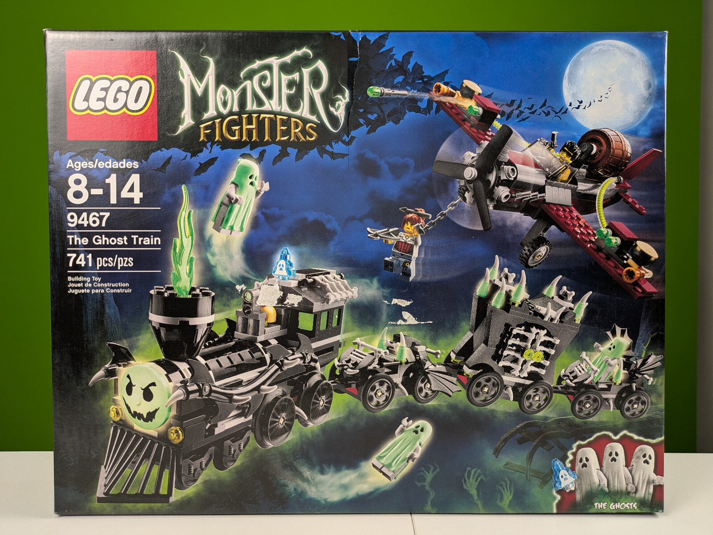 Lego Monster Fighters: The Ghost Train Set 9467 - Brand New