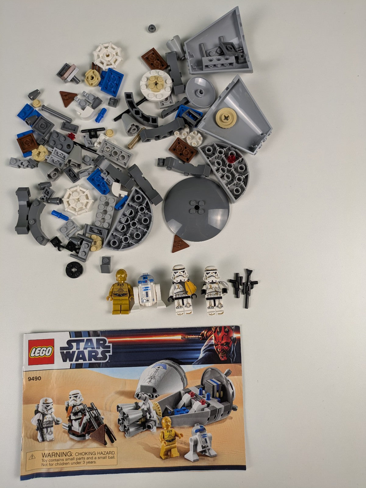 Lego Star Wars: Episode 4-6: Droid Escape Set 9490 - w/ Instructions
