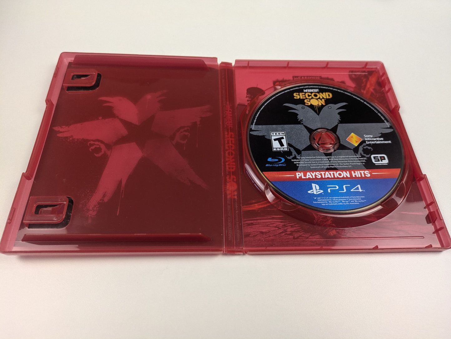 inFAMOUS: Second Son PlayStation Hits (PS4, 2014) No Manual