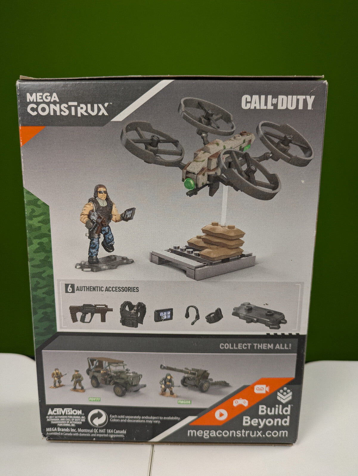 Mega Construx Call Of Duty Dragonfire Drone Strike FMG10 - 95pcs Brand New