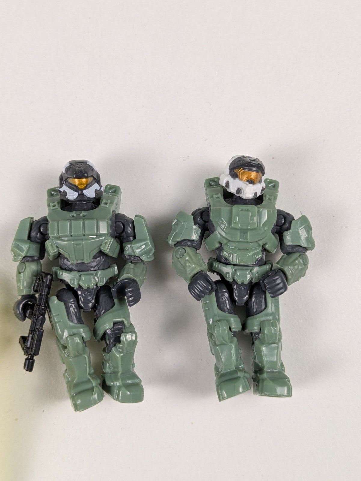 HALO Mega Bloks Construx UNSC Marine & Heavy Assault Cyclops CNC98