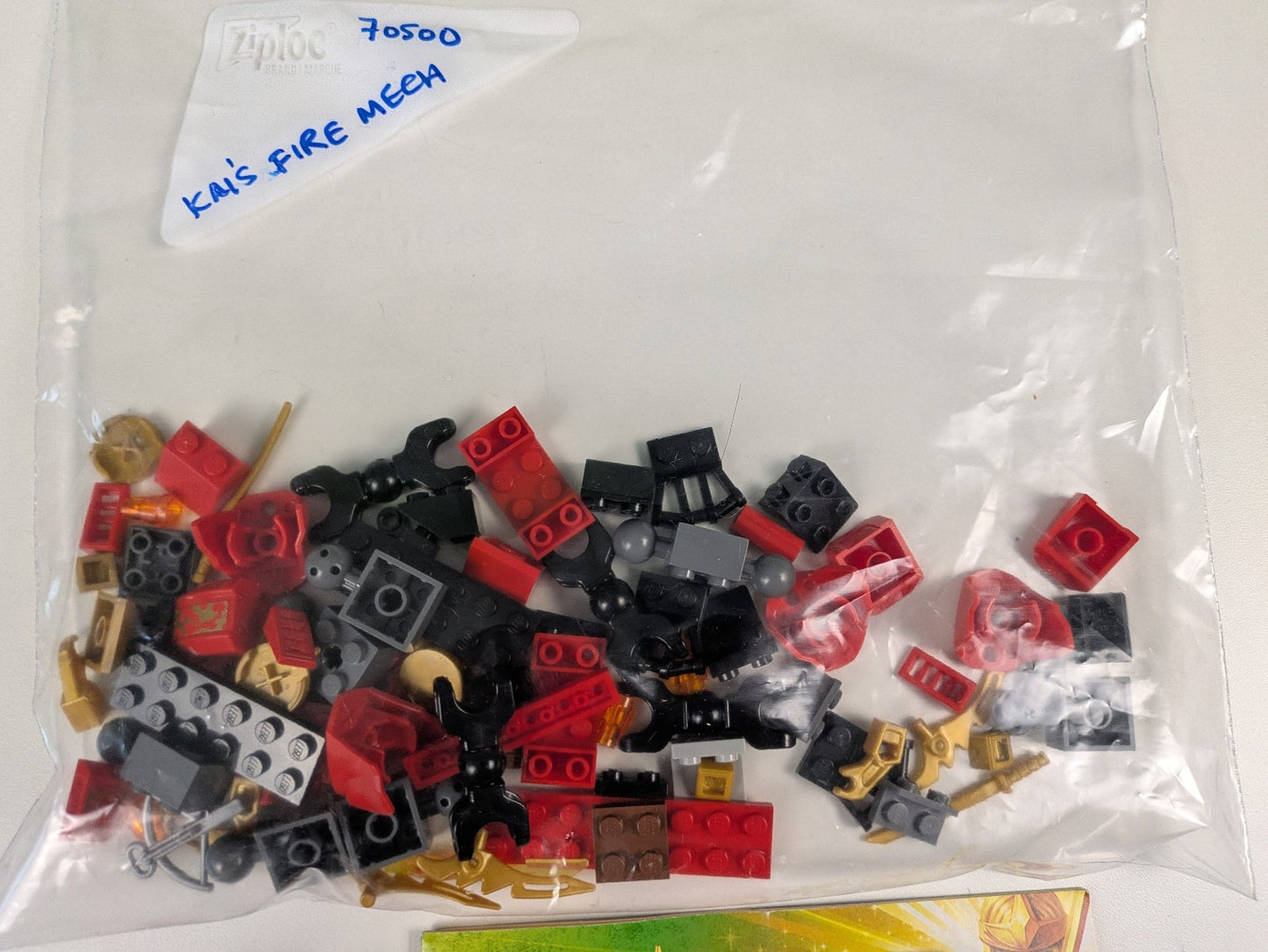 Lego NINJAGO: The Final Battle: Kai's Fire Mech Set 70500 - w/ Instructions