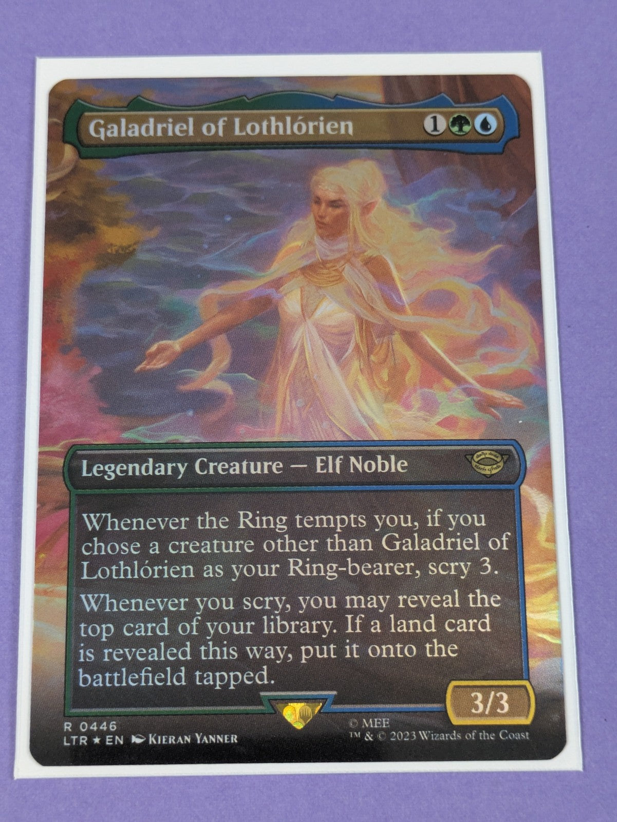 MTG: The Lord of the Rings: Galadriel of Lothlrien Foil #0446 Rare - Collector's Kingdom MTG: The Lord of the Rings: Galadriel of Lothlrien Foil #0446 Rare - Collector's Kingdom