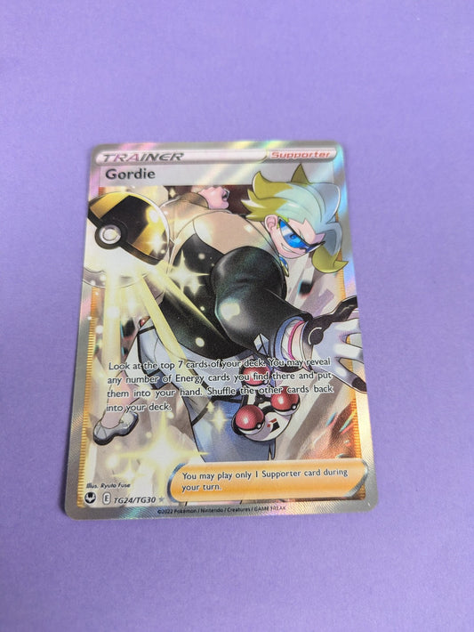 Gordie - TG24/TG30 - Ultra Rare Silver Tempest - Pokemon Card - NM