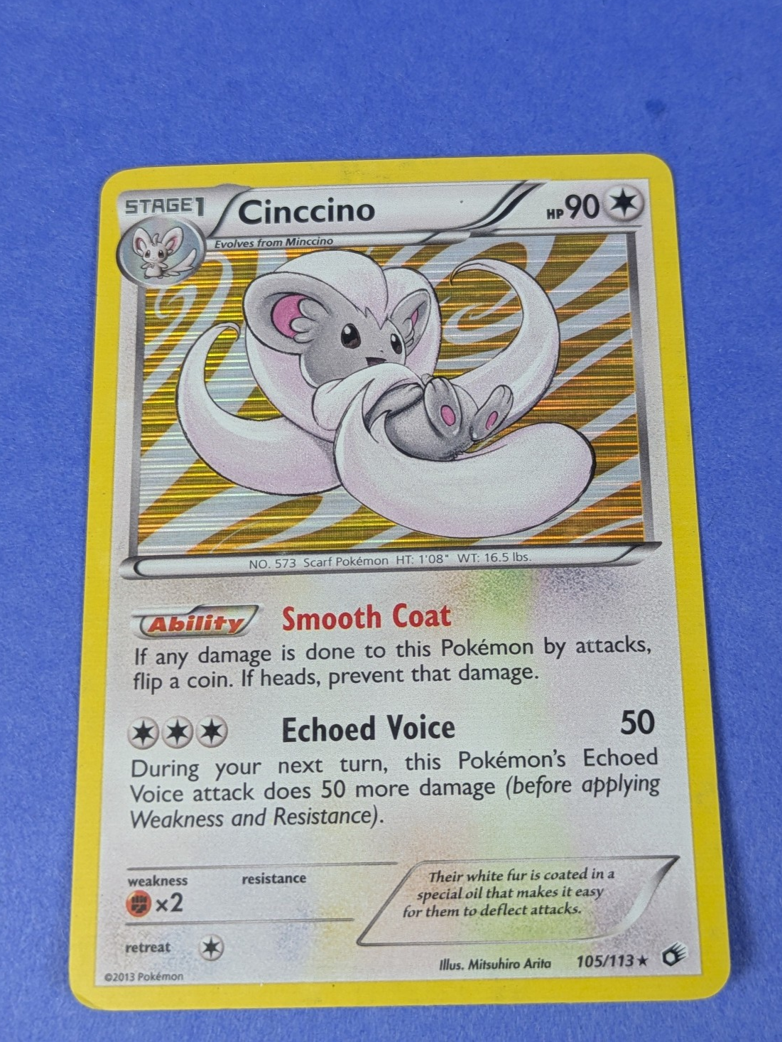 rare pokemon cards 2013 Cinccino - 105/113 - Holo Legendary Treasures - Card have for your premier collection. Reshiram 2013 Pokemon Legendary Treasures