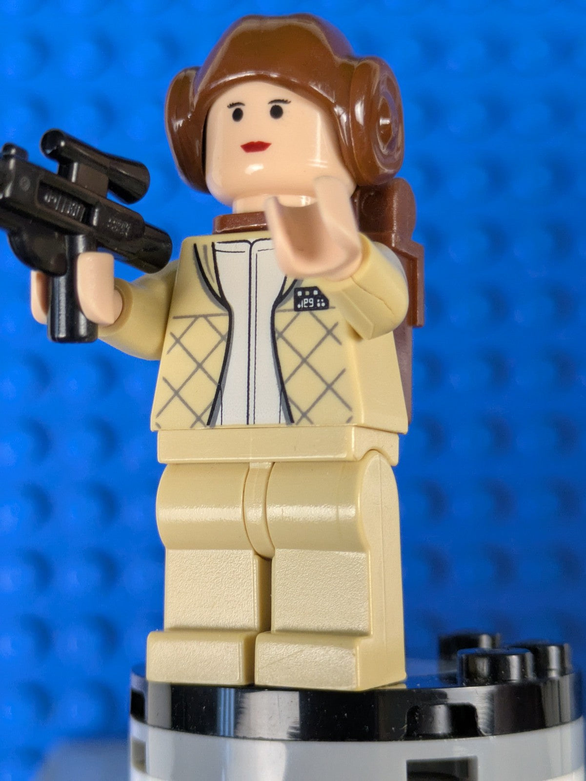 Lego Star Wars: Princess Leia - Hoth Outfit Smooth Hair w/ Buns sw0113a Set 6212