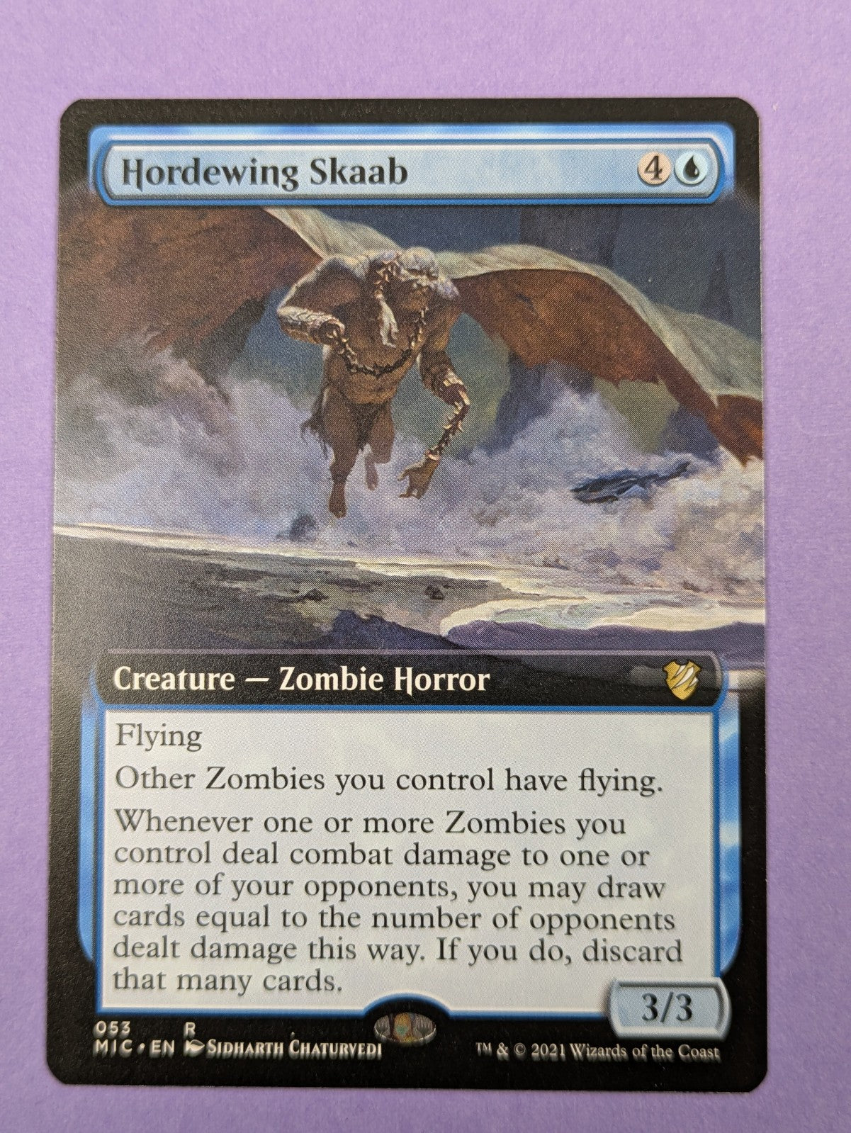 MTG Magic: Innistrad: Midnight Hunt: Hordewing Skaab #053 Rare - NM
