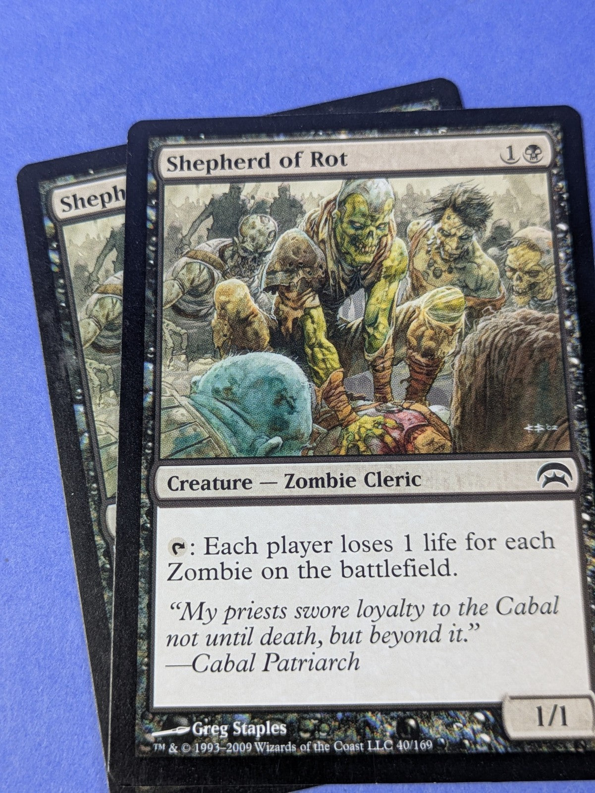 MTG Magic: Planechase: Shepherd of Rot #40/169 Common - NM