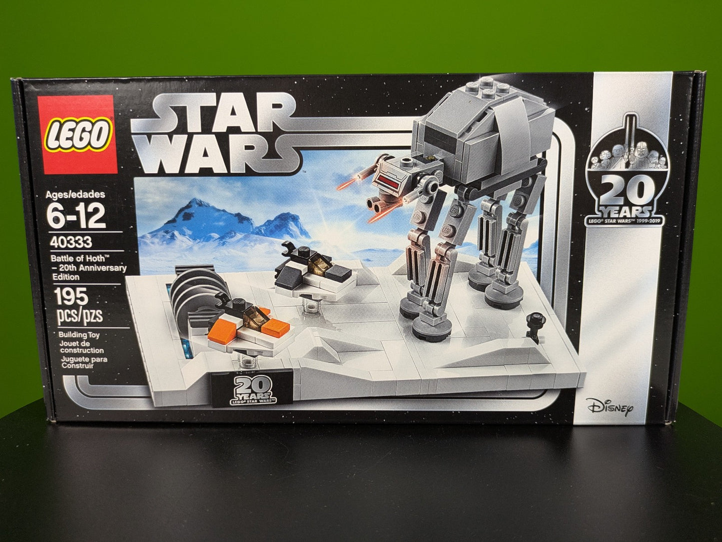 Lego Star Wars: Battle of Hoth - 20th Anniversary Edition Set 40333 BRAND NEW