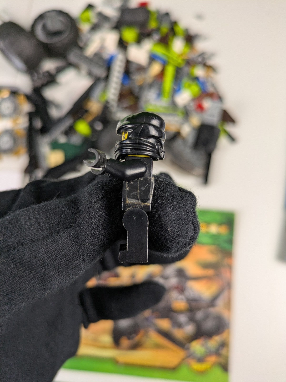 Lego NINJAGO: Rise of the Snakes: Cole's Tread Assault Set 9444 - Incomplete Set