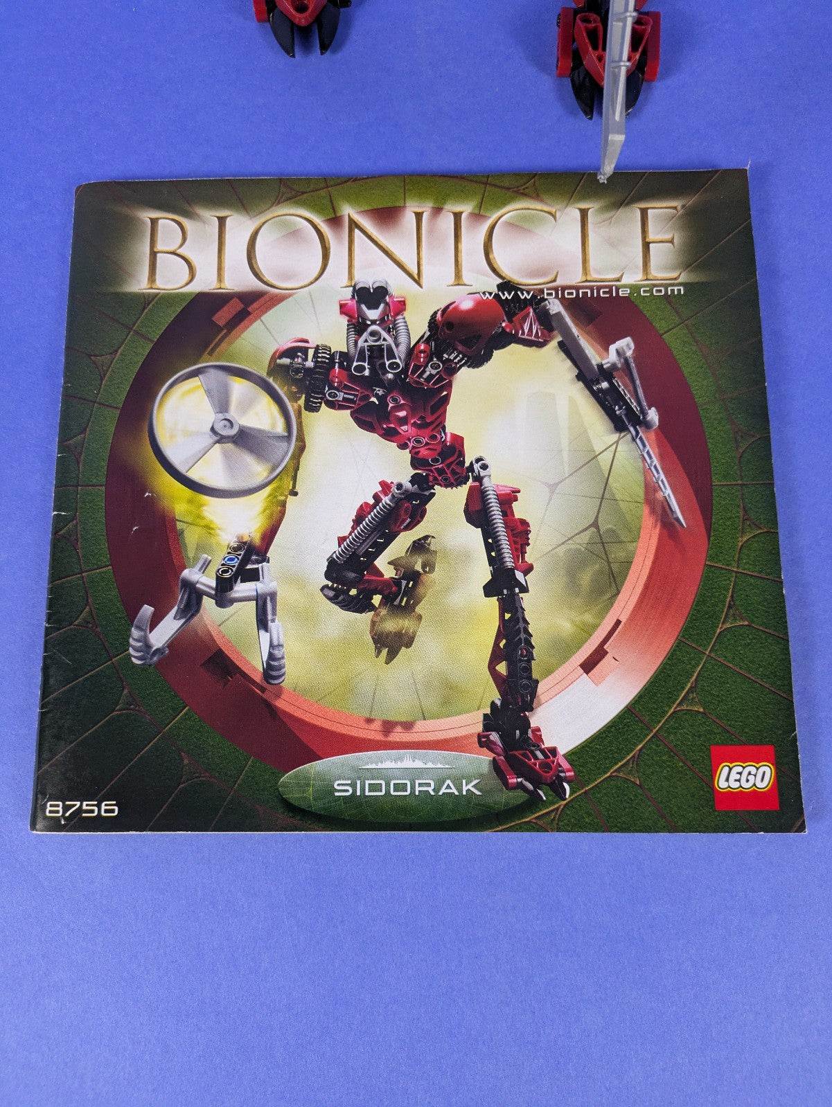 Lego BIONICLE: Titans: Sidorak Set 8756 - w/ Instructions