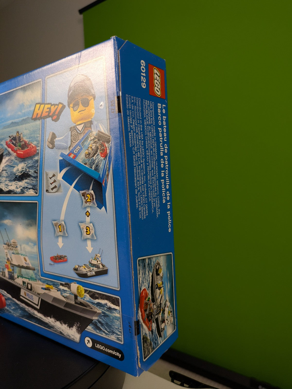 Lego Town: City: Police: Police Patrol Boat Set 60129 BRAND NEW