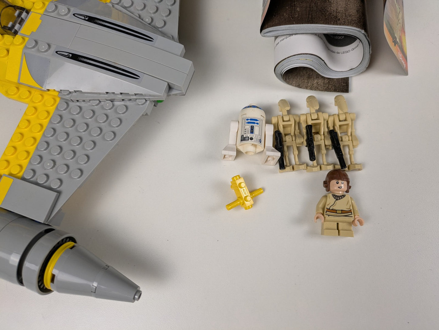 Lego Star Wars: Episode 1: Naboo Starfighter Set 75092 - Incomplete Set