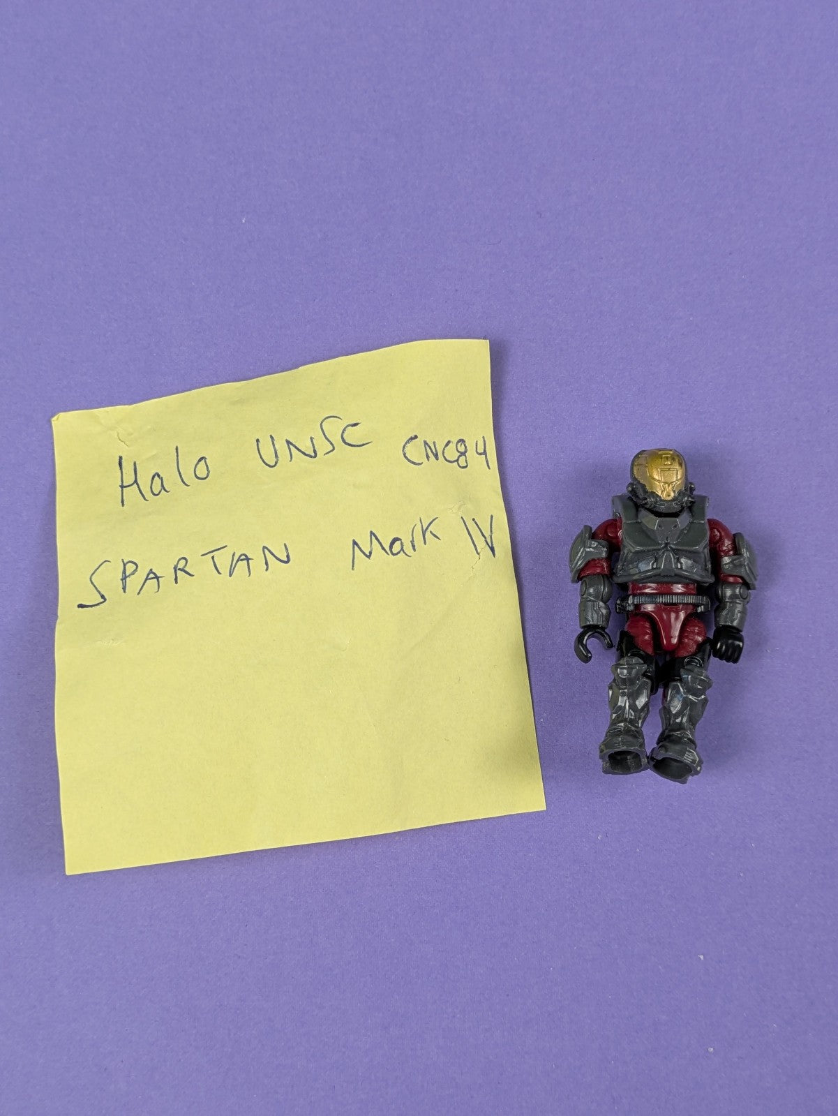 HALO Mega Bloks UNSC Flame Marine FMV13 Warrior Series 2016