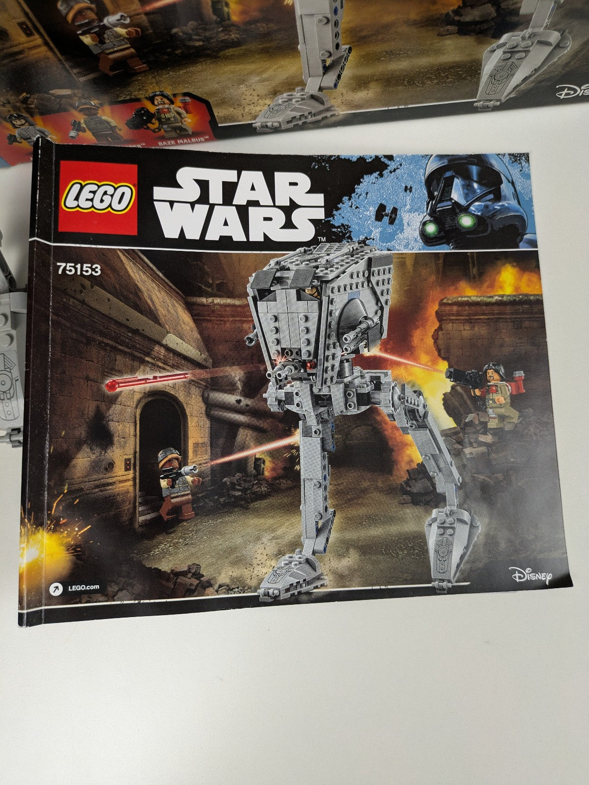 Lego Star Wars: Rogue One: AT-ST Walker Set 75153 - Incomplete Set
