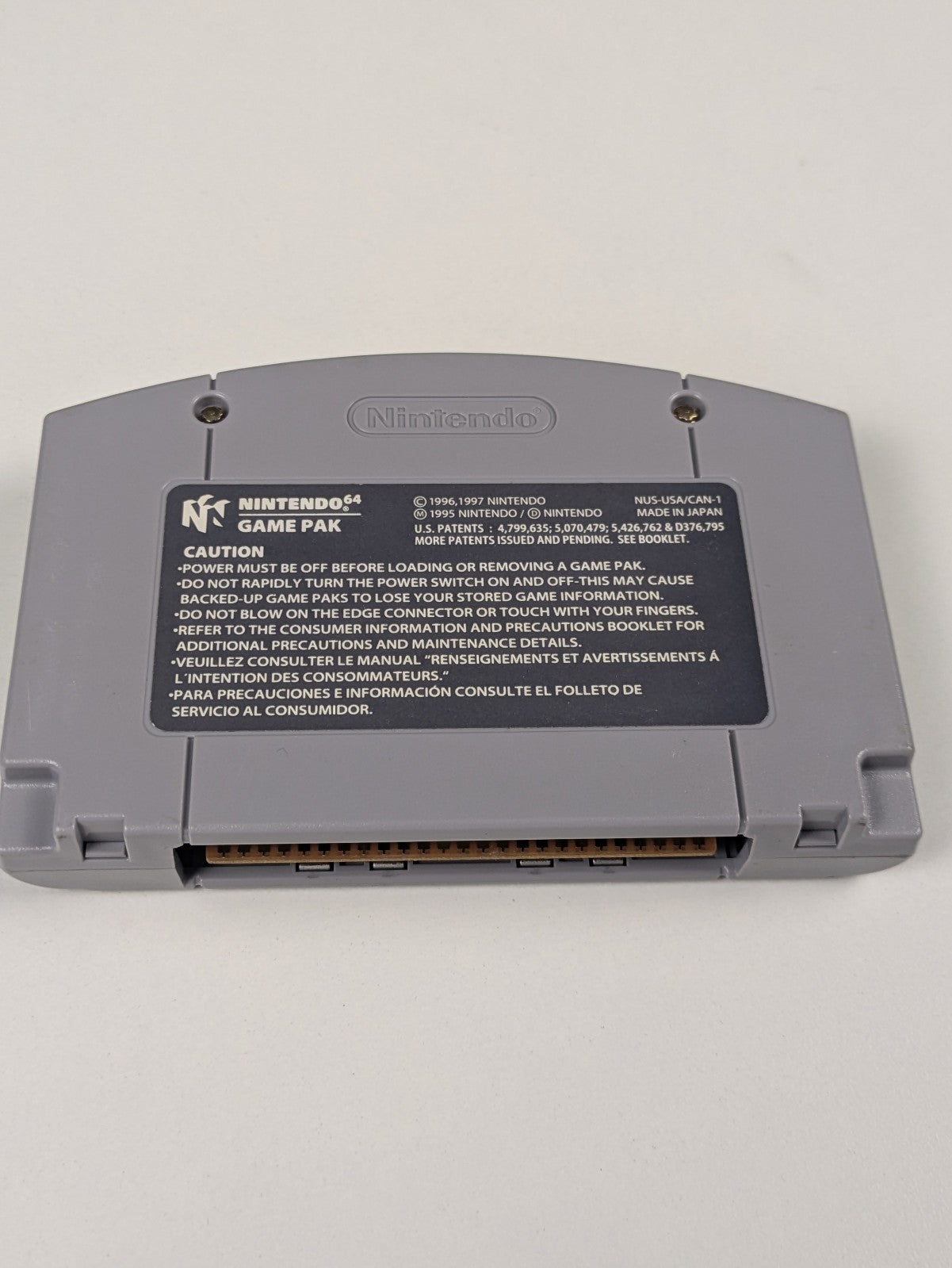 The New Tetris (Nintendo 64 N64, 1999) Cartridge Only