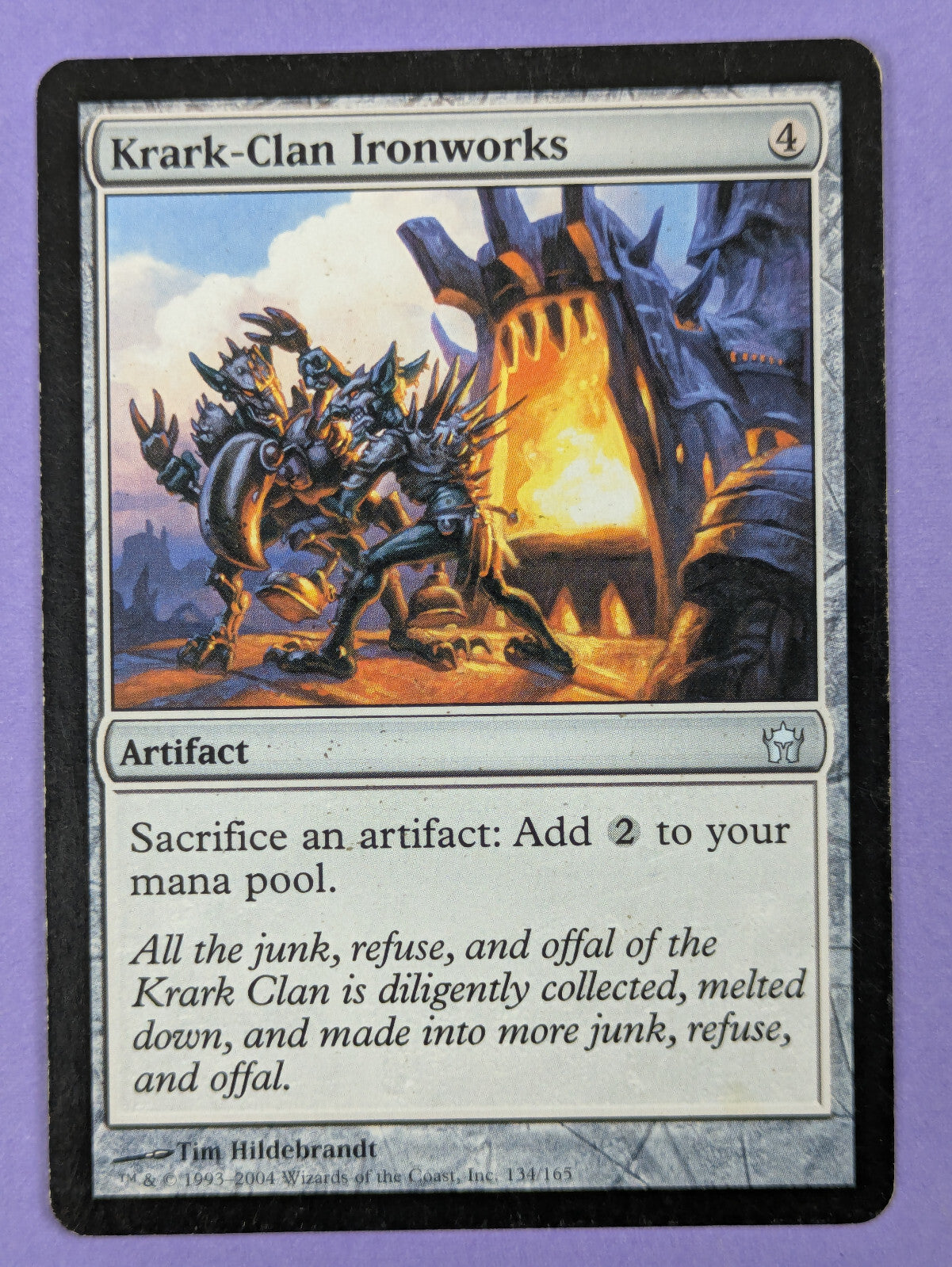 MTG Magic: Fifth Dawn: Krark-Clan Ironworks #134/165 Uncommon - LP