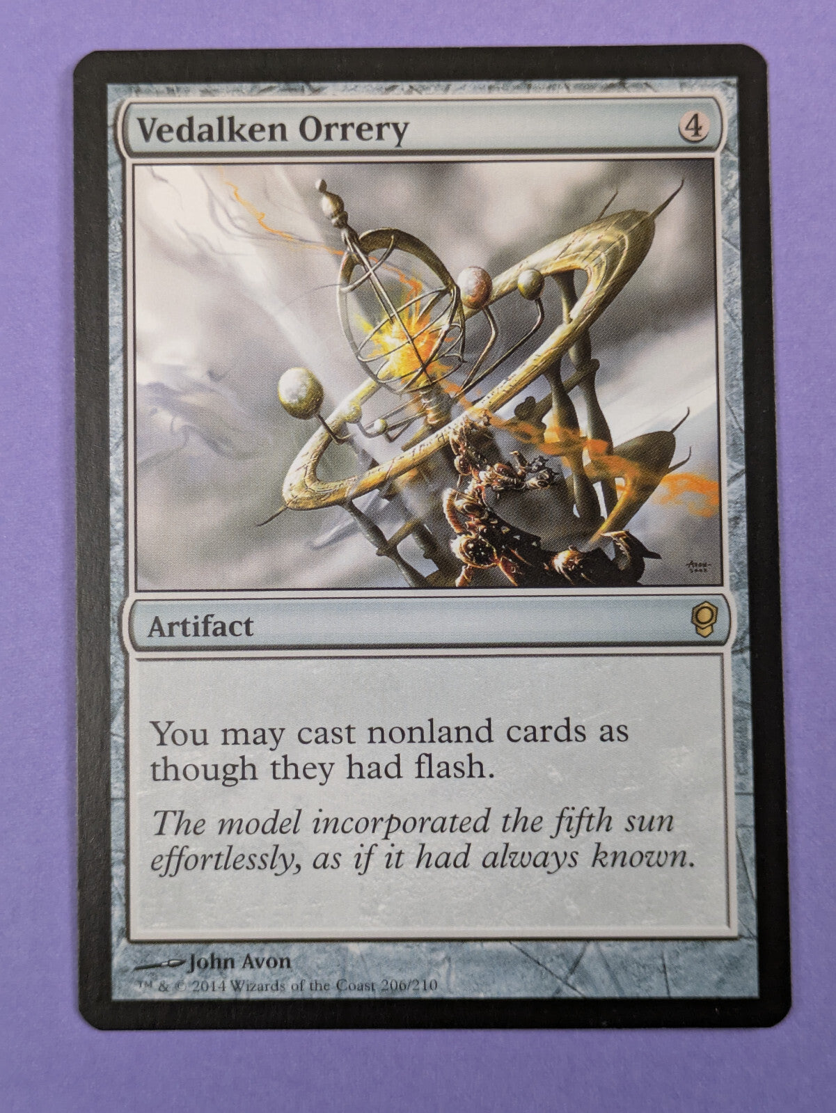 MTG Magic: Conspiracy Vedalken Orrery Rare #206/210 - NM