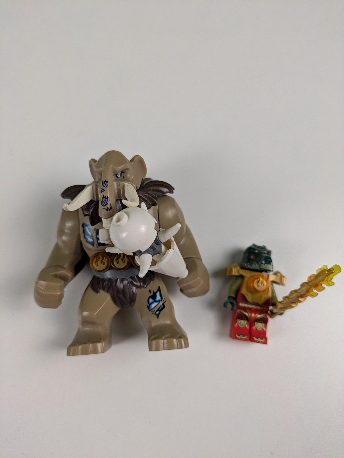 Lego LEGENDS OF CHIMA: Laval's Fire Lion Set 70144 - Incomplete Set