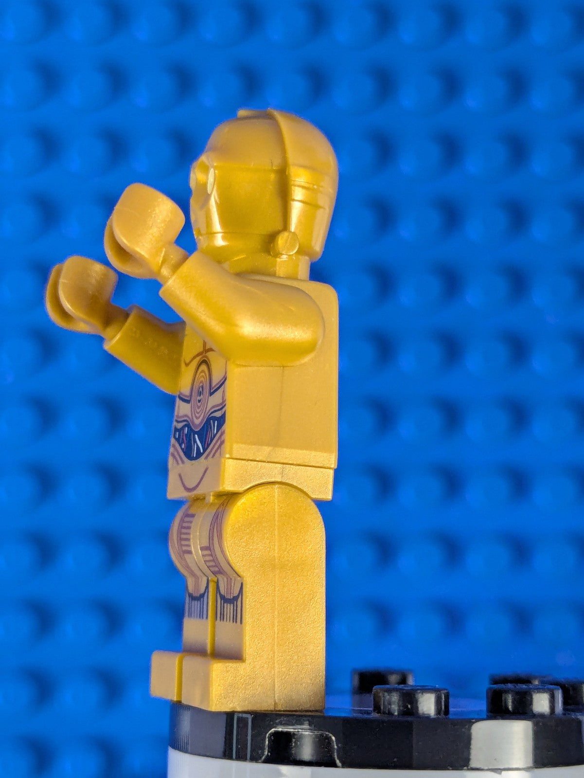 Lego Star Wars: C-3PO - Colorful Wires, Printed Legs sw0700 Sets 75159, 75271