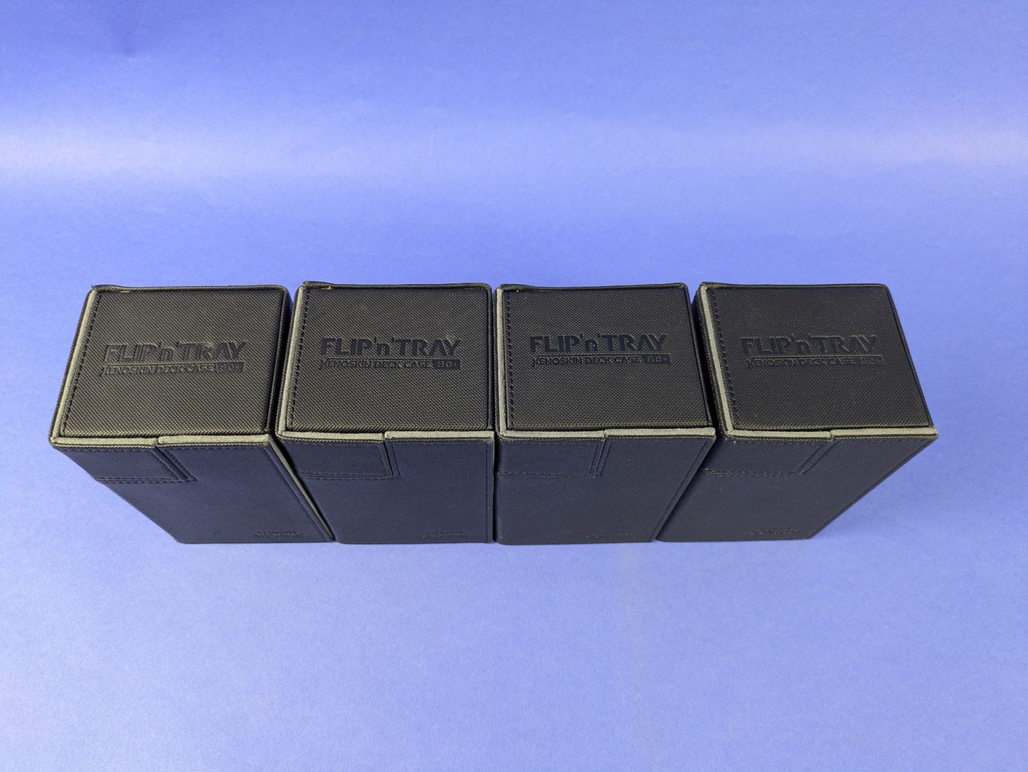 Ultimate Guard FLIP n TRAY Xenoskin Deck Case 80+ Black for MTG Pokemon and etc