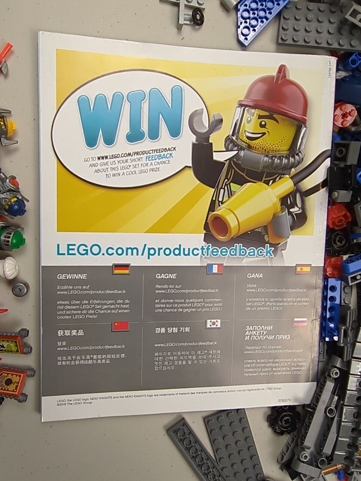 Lego NEXO KNIGHTS: The Fortrex Set 70317 w/ Instructions