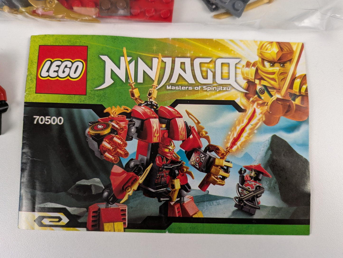 Lego NINJAGO: The Final Battle: Kai's Fire Mech Set 70500 - w/ Instructions