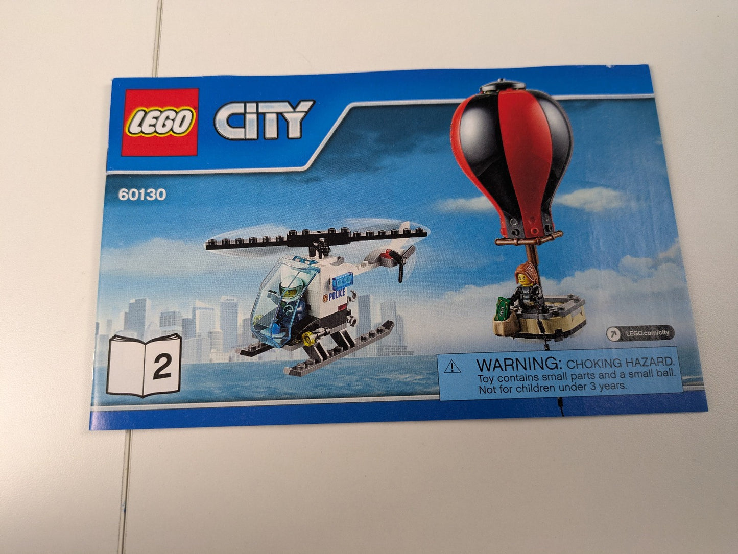 Lego City: Town: Police: Bundle Set 6-in-1 - w/ Instructions