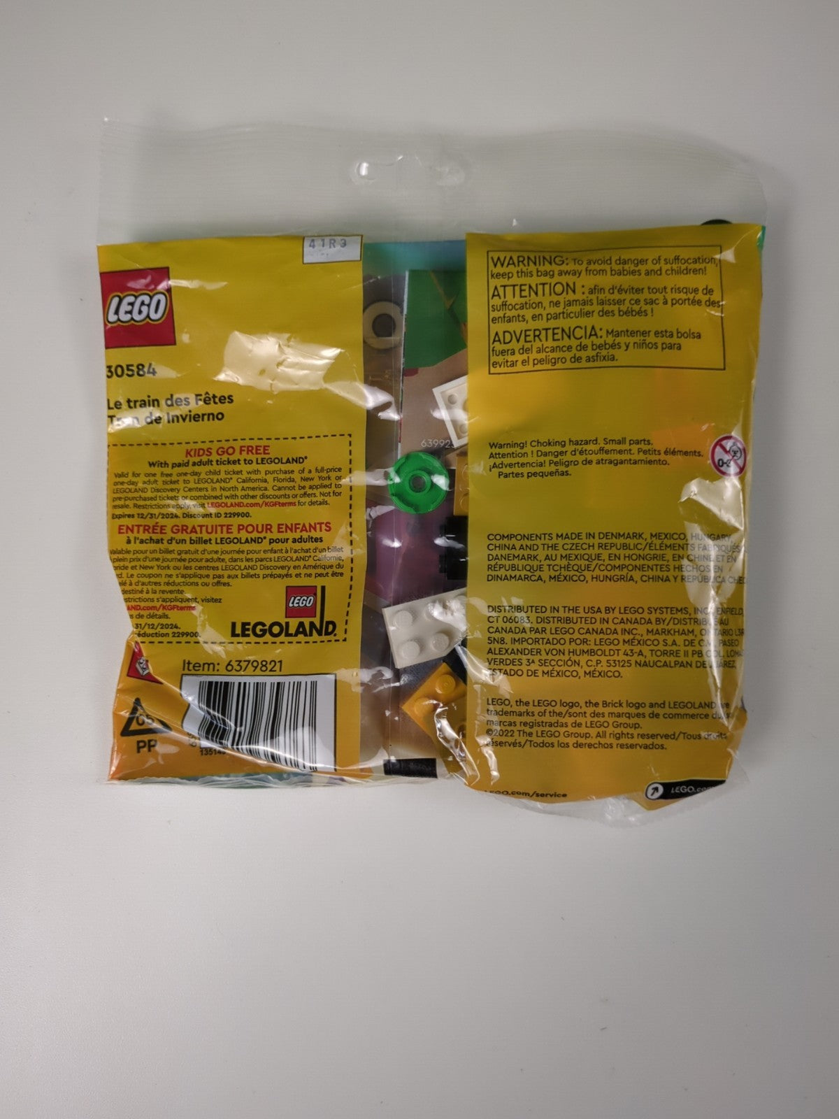 Lego Creator: Holiday & Event: Christmas: Winter Holiday Train polybag Set 30584