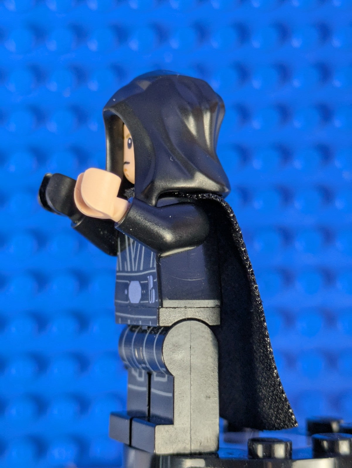 Lego Star Wars: Luke Skywalker - Jedi Master Black Hood w/ Cape sw1191 Set 75324