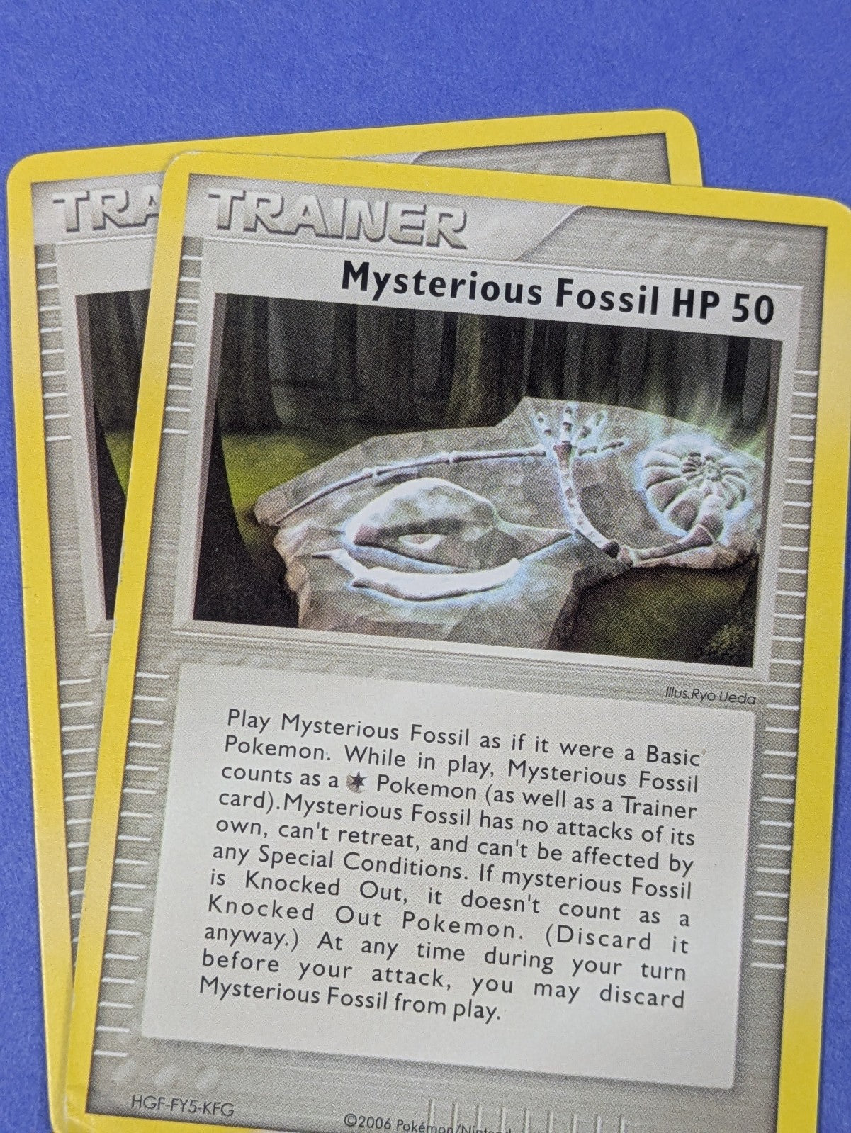 Mysterious Fossil - 79/92 - Common Legend Maker - Pokemon Card - MP