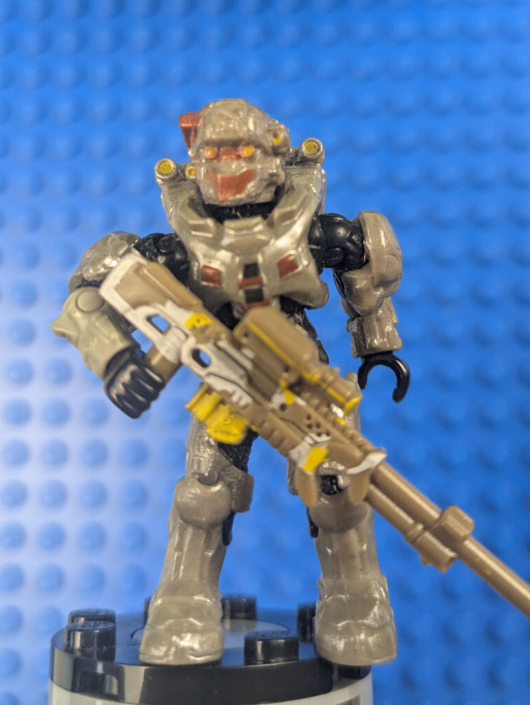 HALO Mega Bloks Construx Bundle Kelly/Fred/Linda/John DYH87 - Blue Team