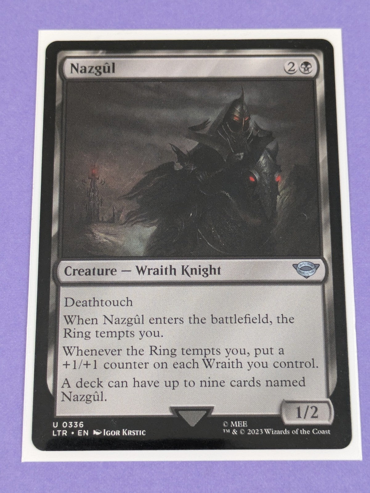 MTG: The Lord of the Rings: Nazgûl #0336 Uncommon - NM