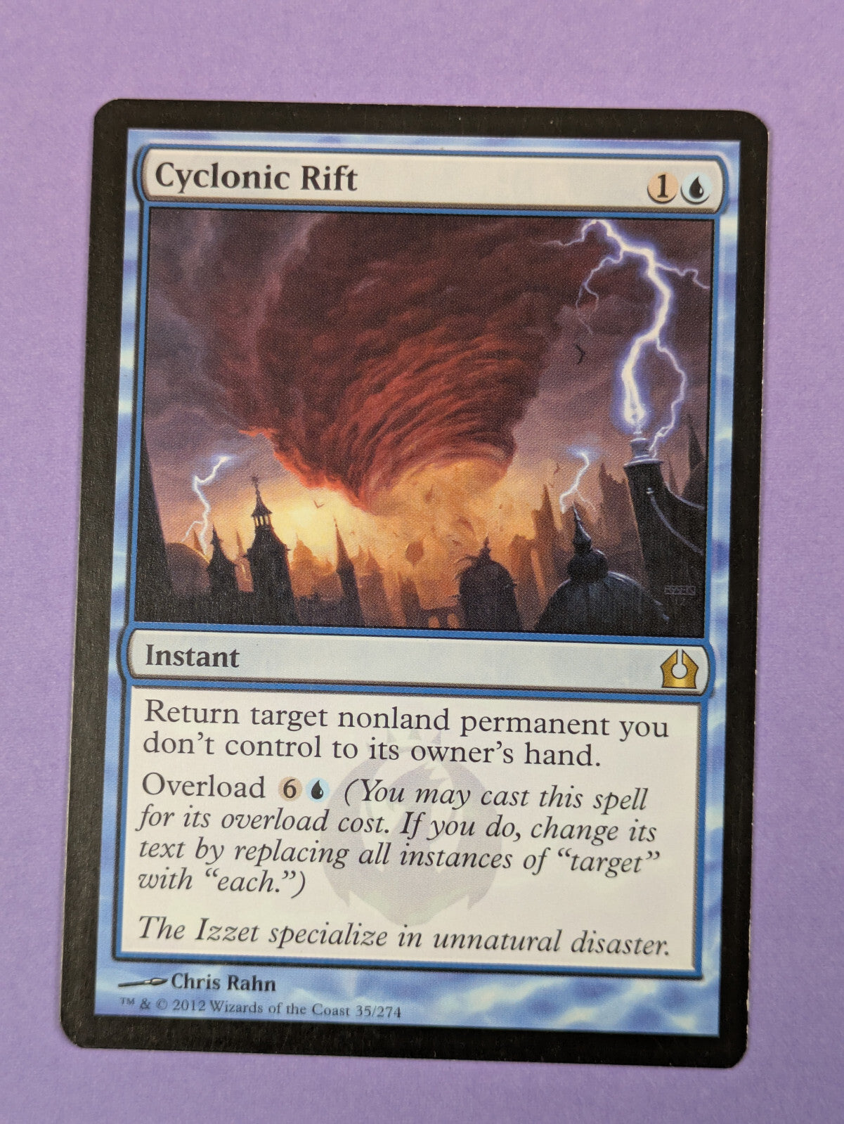 MTG Magic The Gathering: Return to Ravnica: Cyclonic Rift Rare #35/274 - LP