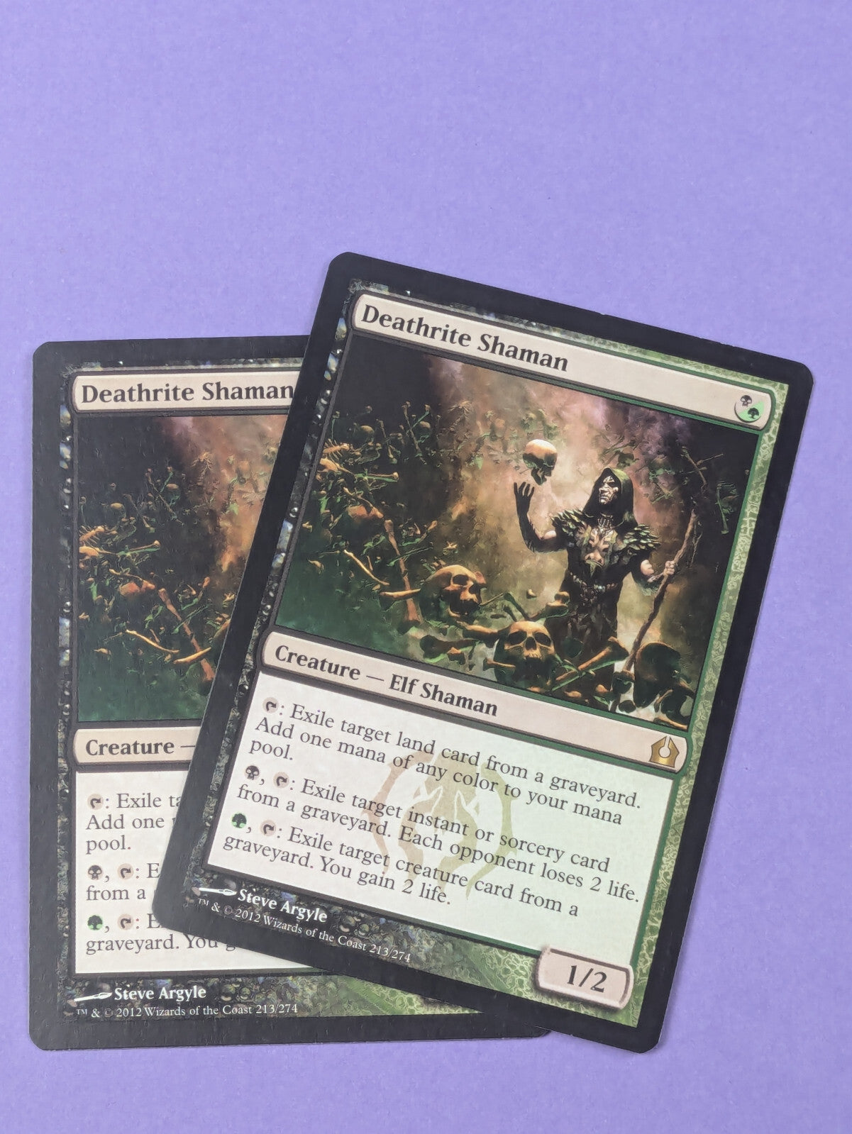 MTG Magic The Gathering: Return to Ravnica- Deathrite Shaman- Rare- NM