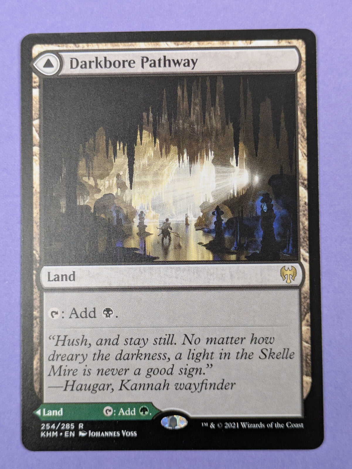 MTG Magic: The List: Darkbore Pathway/Slitherbore Pathway Reprint#254/285 - NM