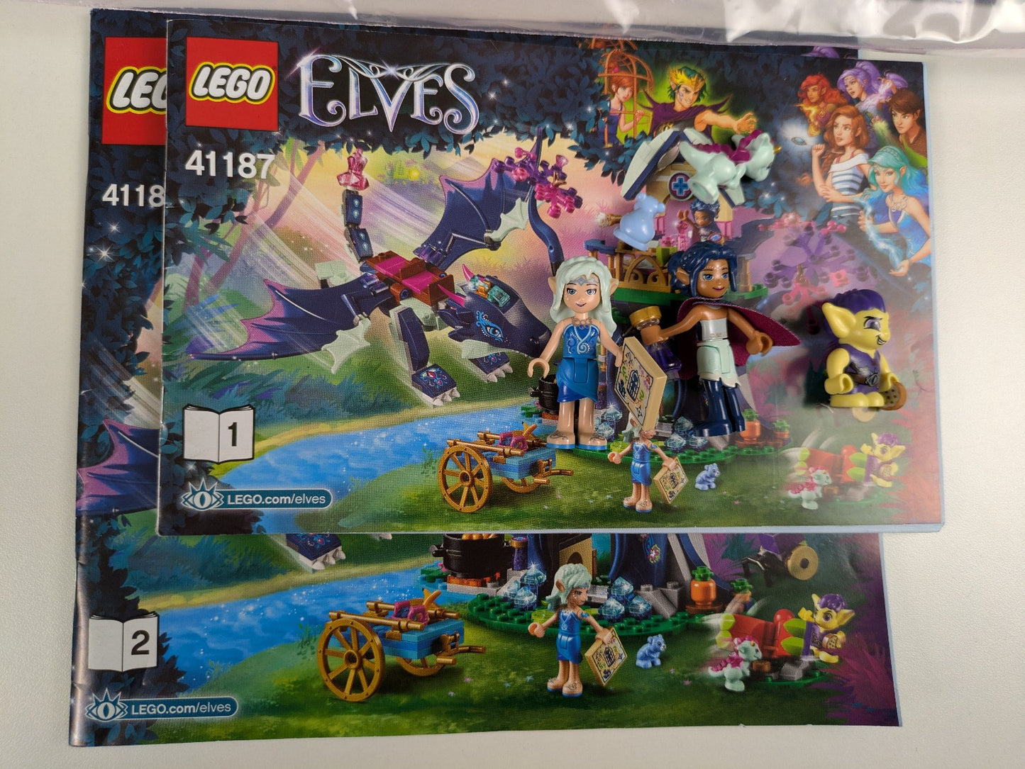 Lego Elves: Rosalyn's Healing Hideout Set 41187 - w/ Instructions