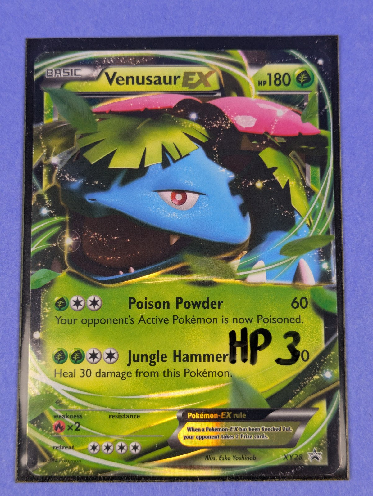 Venusaur EX - XY28 - Ultra Rare XY Promos - Pokemon Card - HP