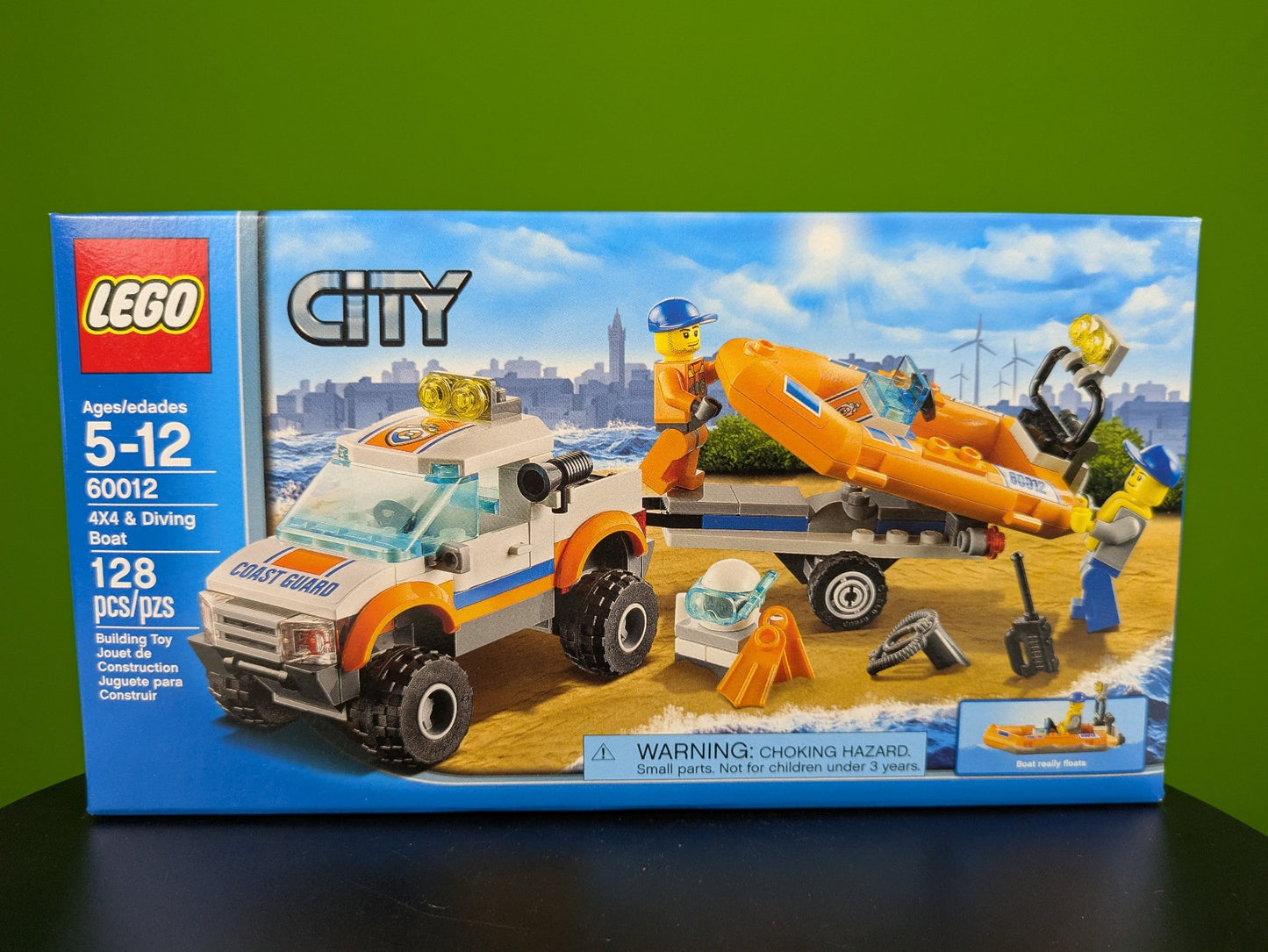 Lego Town: City: Coast Guard: 4x4 & Diving Boat Set 60012 BRAND NEW