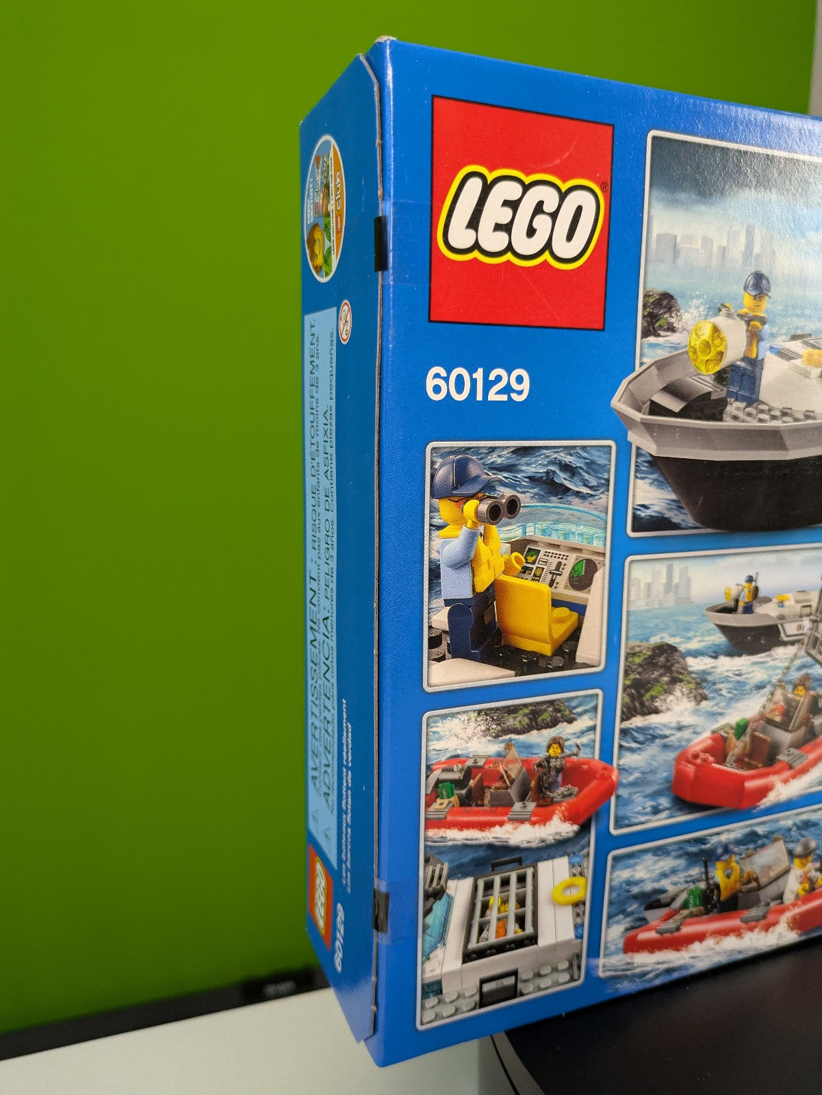 Lego Town: City: Police: Police Patrol Boat Set 60129 BRAND NEW