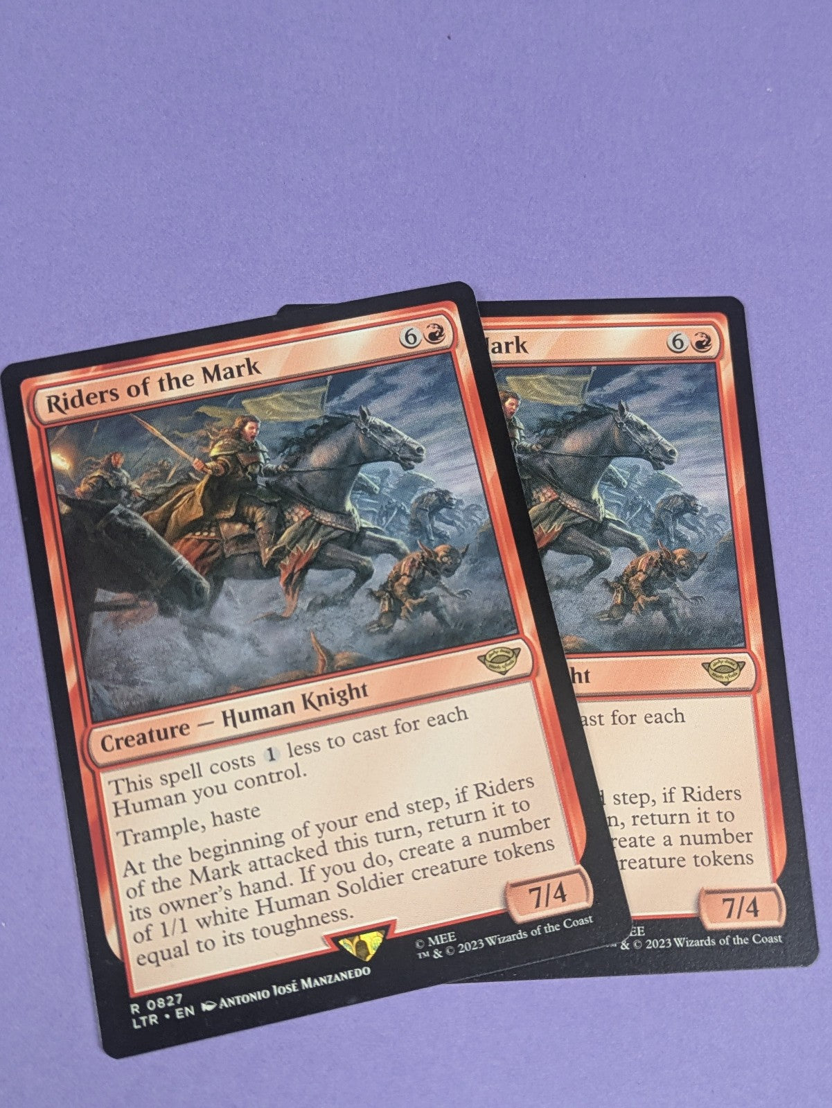 MTG Magic: The Lord of the Rings: Riders of the Mark #0827 Rare - NM