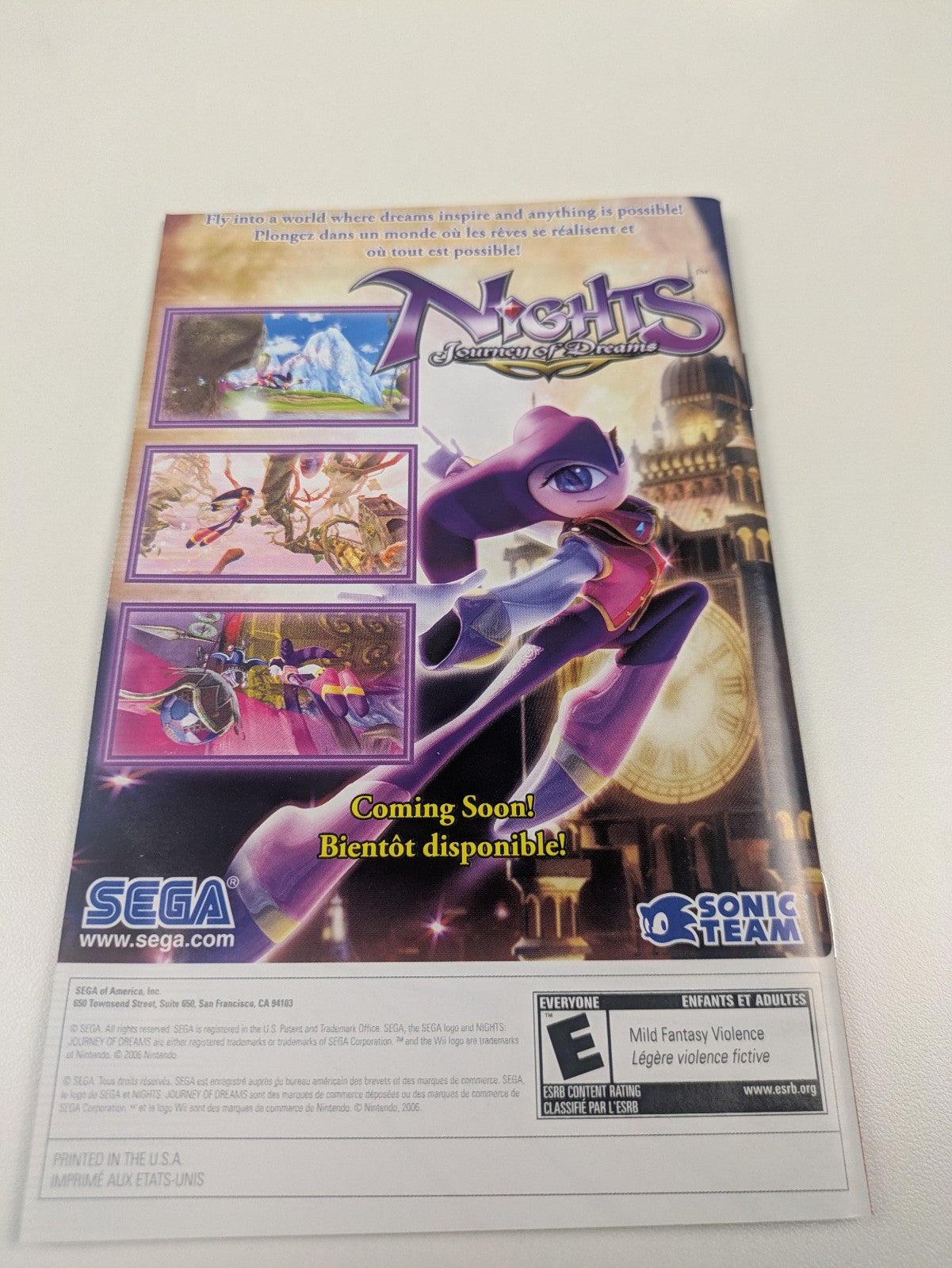 Mario & Sonic at the Olympic Games (Nintendo Wii, 2007) CIB