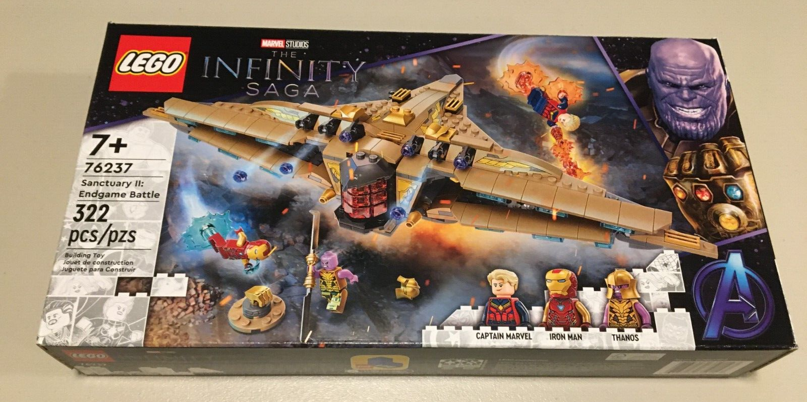 Lego Super Heroes: Sanctuary II: Endgame Battle 76237 Brand New