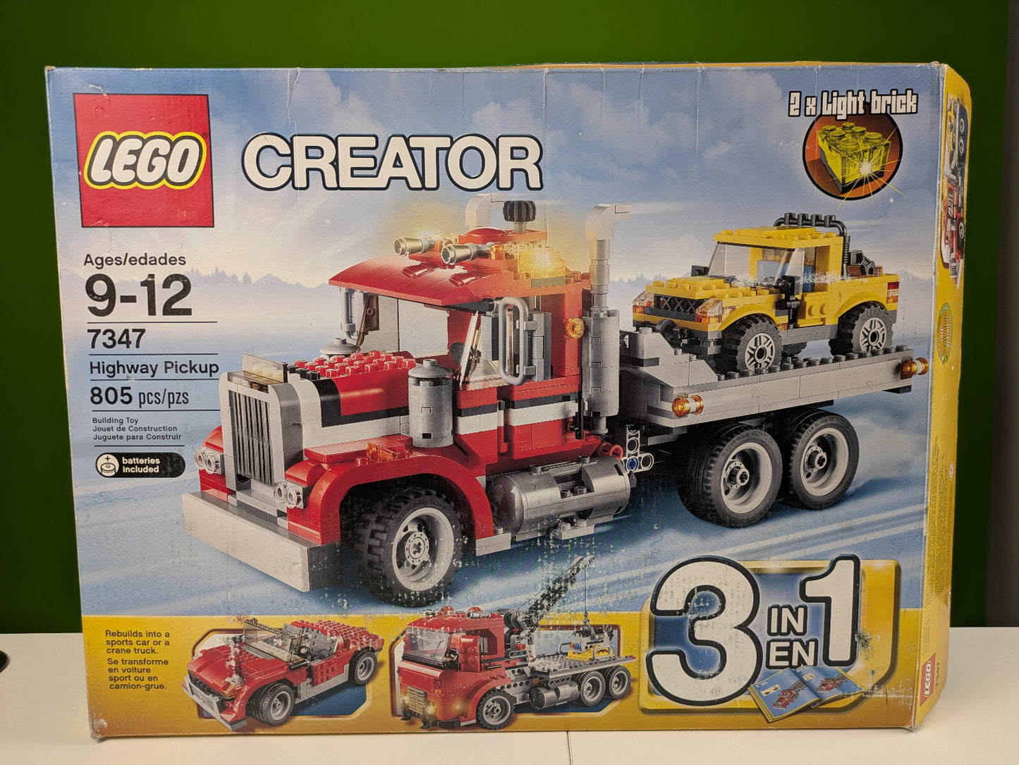 Lego Creator: Model: Traffic: Highway Pickup Set 7347 - Brand New!