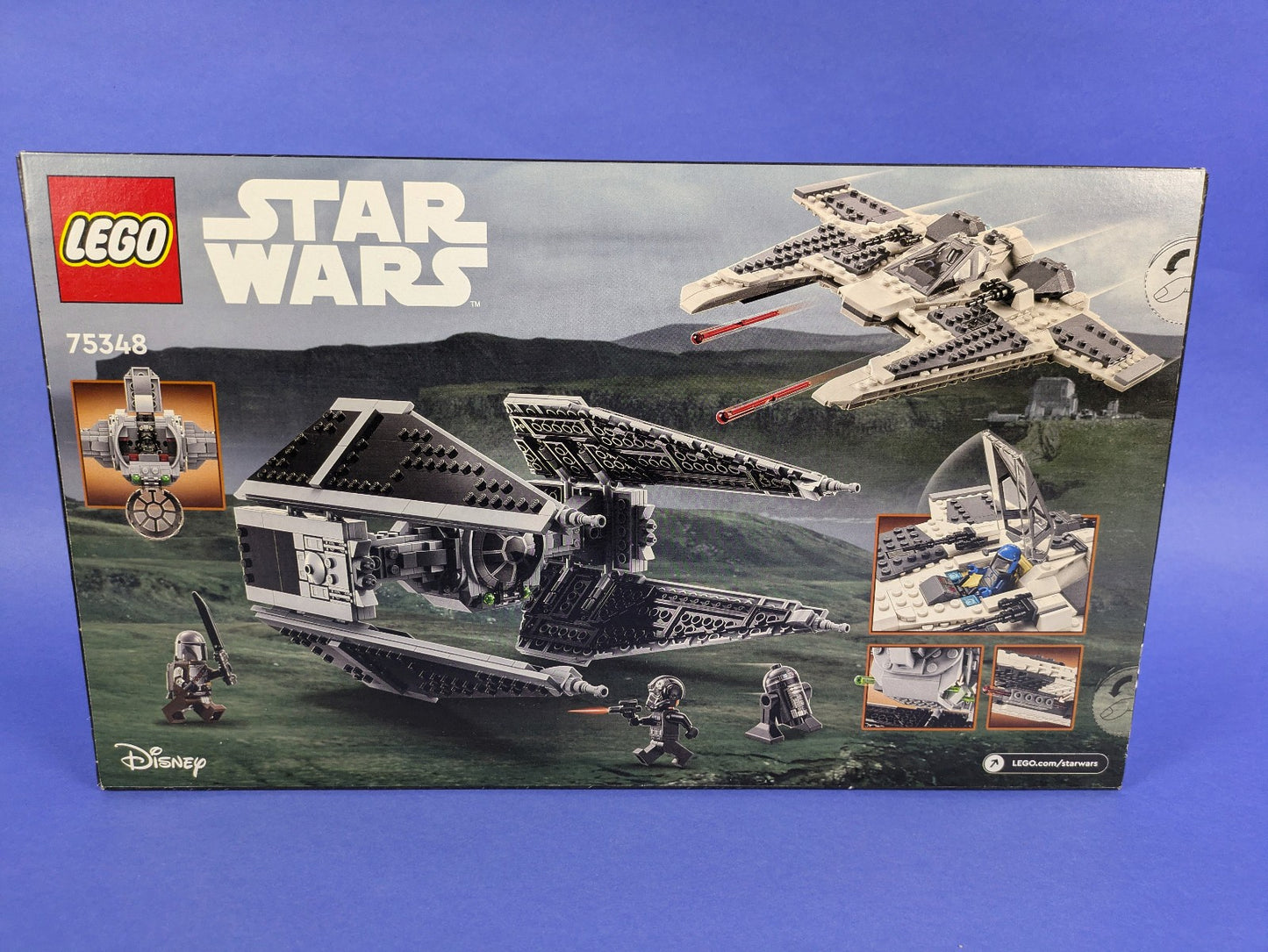 Lego Star Wars: Mandalorian Fang Fighter vs TIE Interceptor 75348 - NEW!