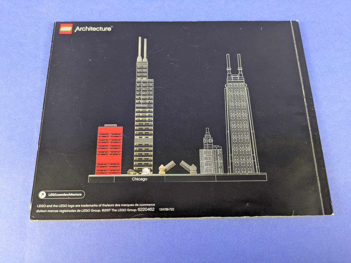 Lego Architecture: Chicago Set 21033 Complete Set