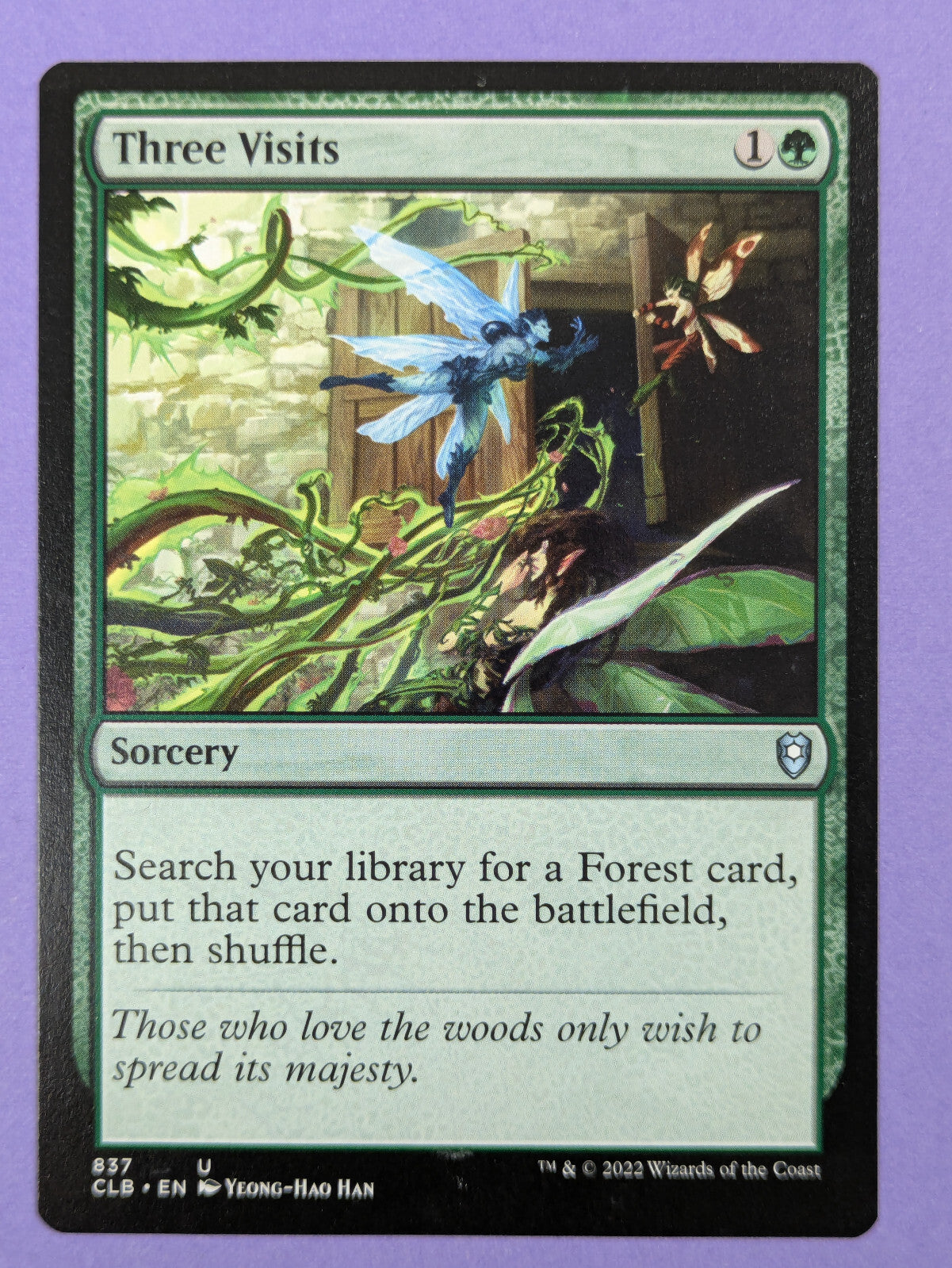 MTG Magic The Gathering: Commander Legends: Three Visits #837 Uncommon - NM
