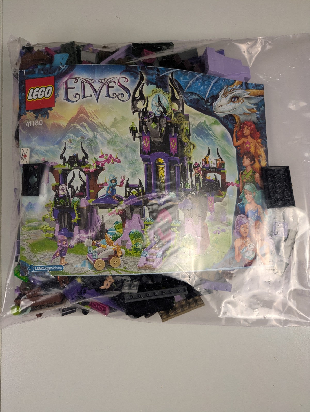 Lego Elves: Ragana's Magic Shadow Castle Set 41180 - w/ Instructions