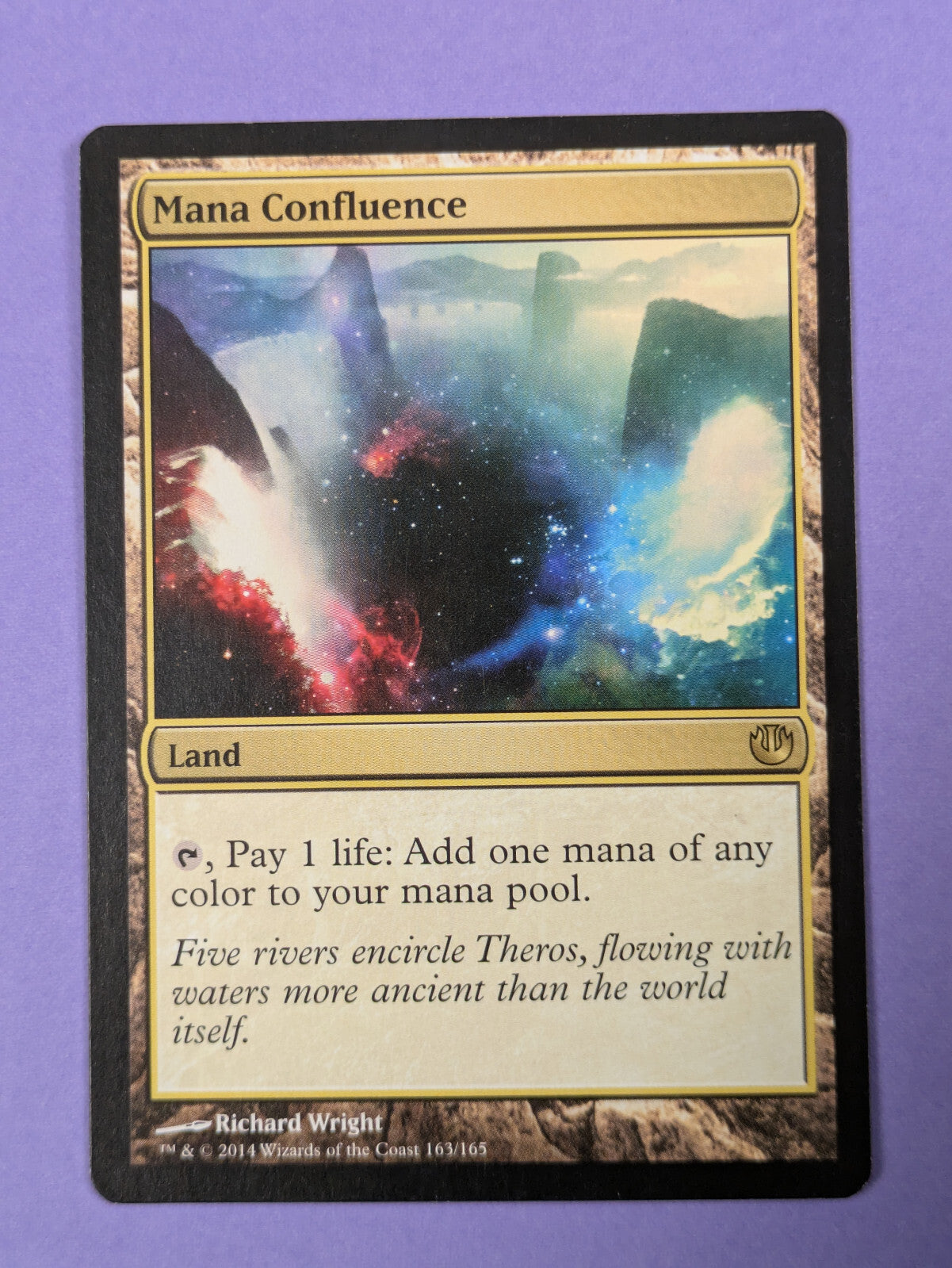 MTG Magic The Gathering: Journey into Nyx: Mana Confluence Rare #163/165 - NM