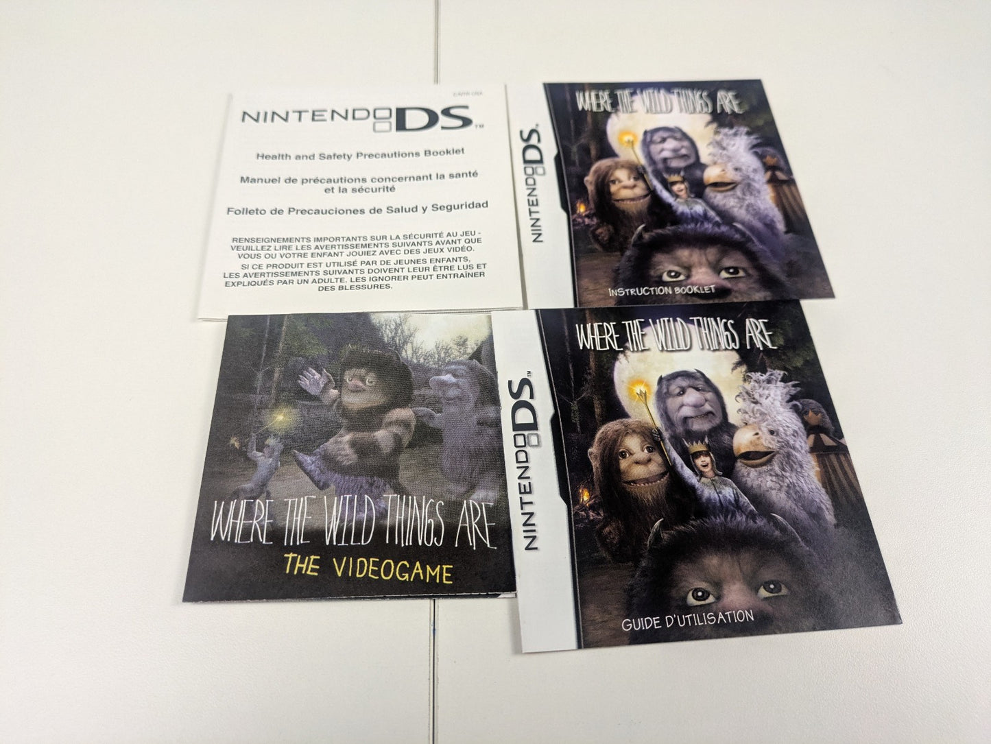 Where the Wild Things Are (Nintendo DS, 2009) CIB